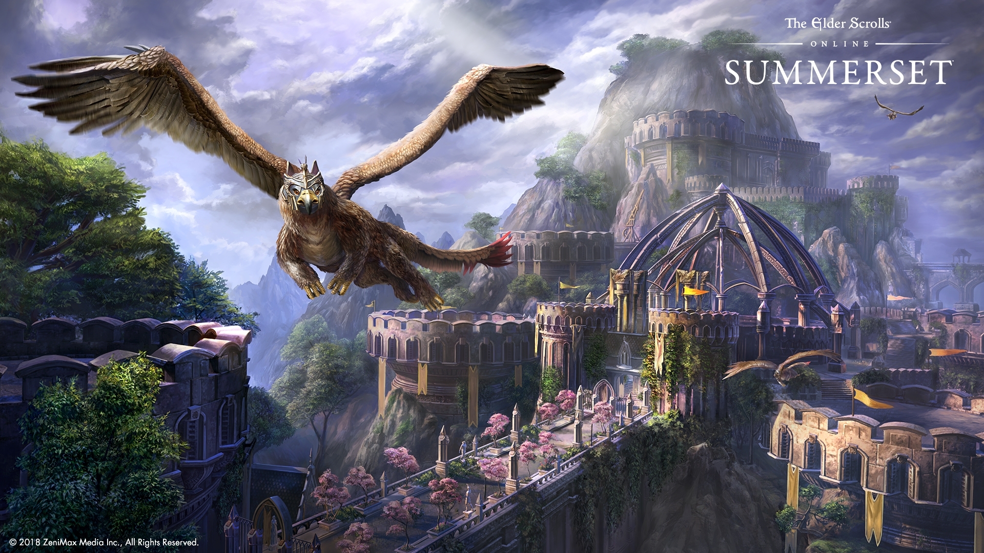 Welkynar Gryphons over Cloudrest - The Elder Scrolls Online