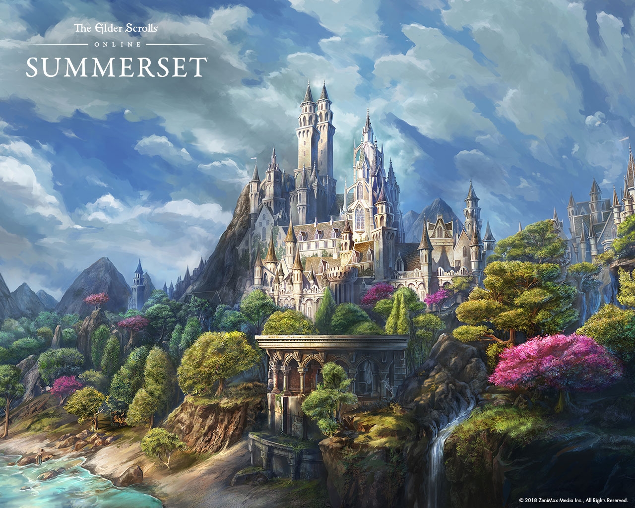 Royal Alinor Capital Of The High Elves The Elder Scrolls Online