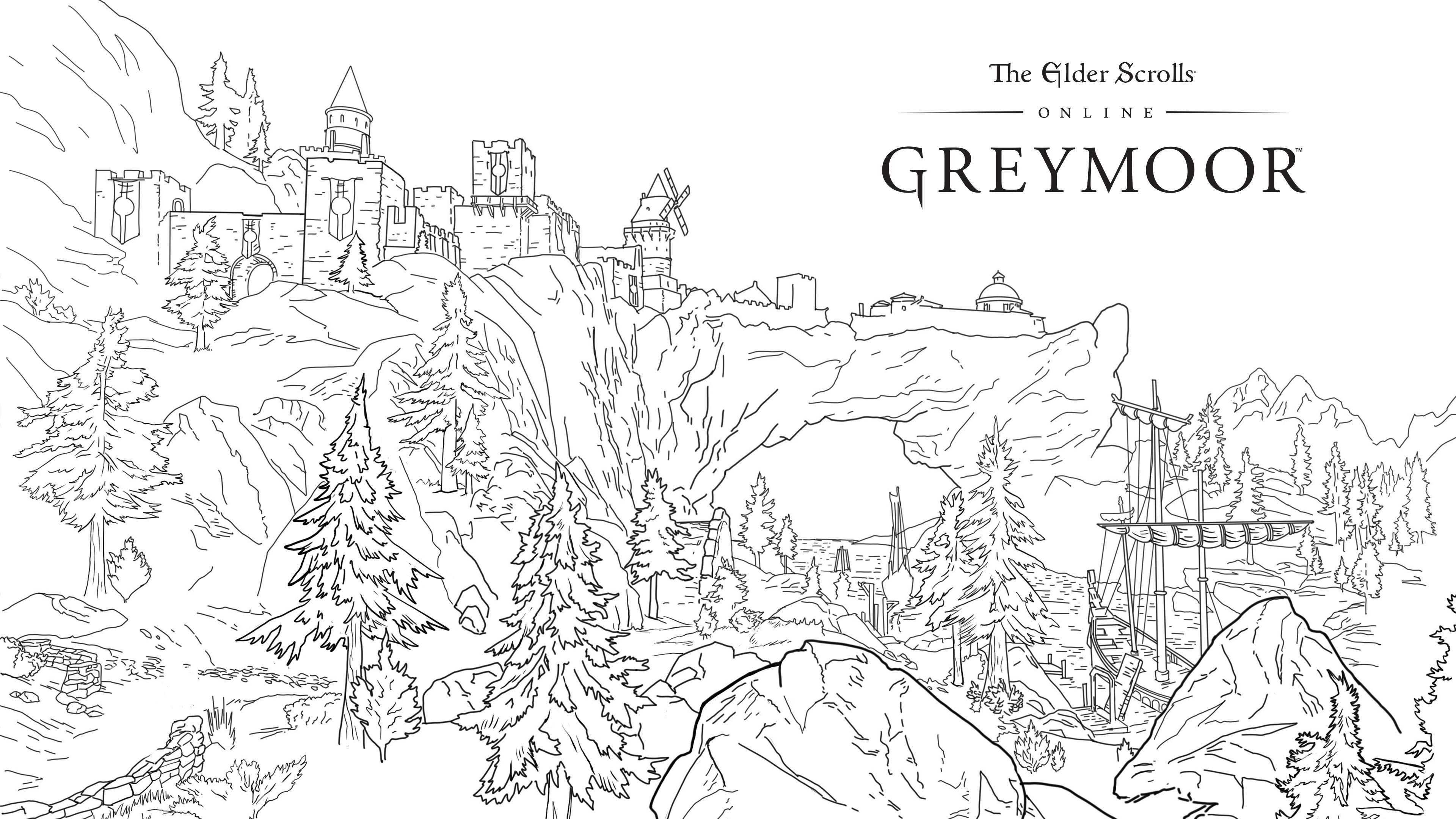 Get Creative at Home with these Greymoor Coloring Pages   The ...